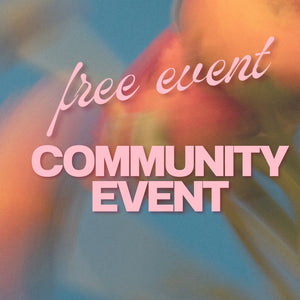 Napier Free Community Event with Rachel Hunter - Sunday September 15: NEW TIME 4:00PM-4:45pm sharp